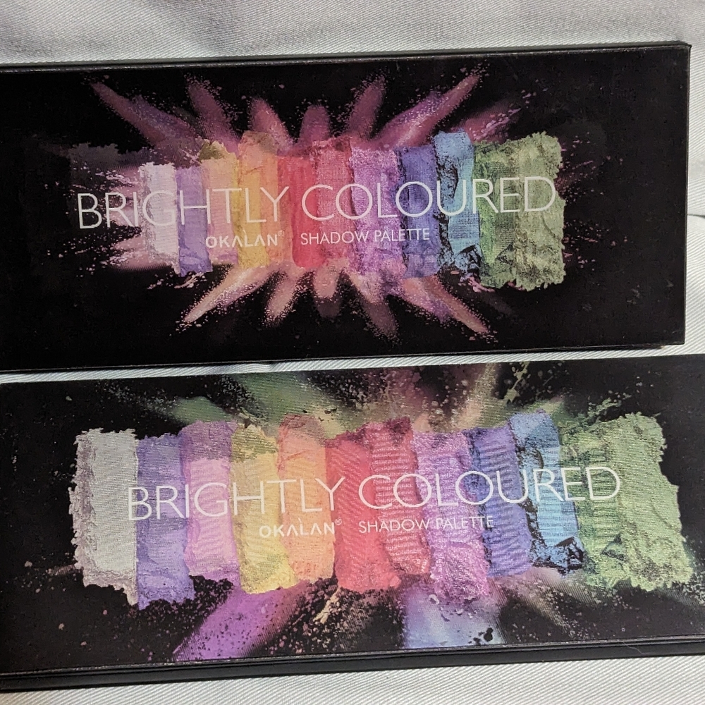 Brightly coloured eye palette by Okalan